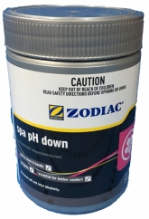 Spa pH Down 750g jar - Zodiac